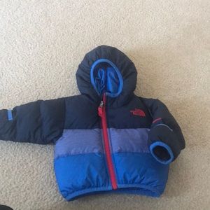 The North Face down jacket